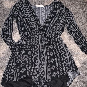 Audrey 3+1 Long Sleeve Romper